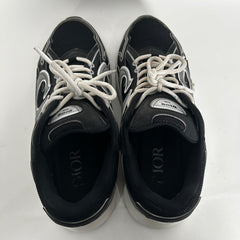Dior B30 Black/Silver Low-Top Sneaker Size 42