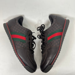 Gucci Chocolate Guccissima Sneaker Size 8.5
