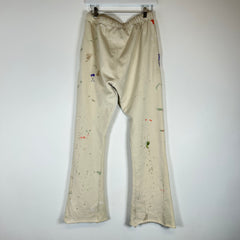 Gallery Dept Cream Paint Splatter Flared Sweatpants Size M