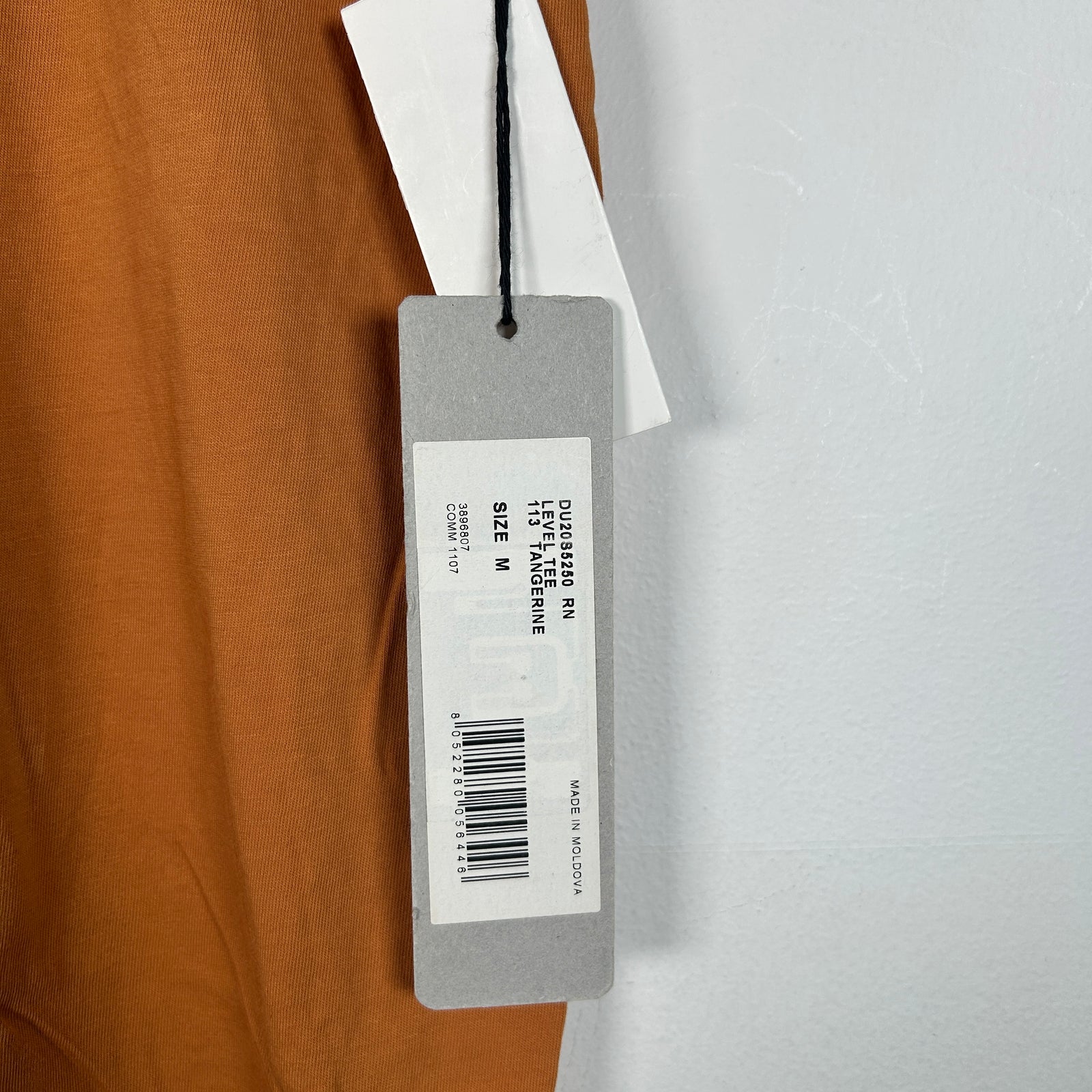 Rick Owens DRKSHDW Level Tee Tangerine Size M