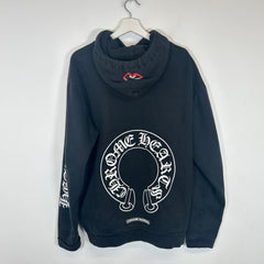 Chrome Hearts Black Matty Boy Chomper Hoodie Size L