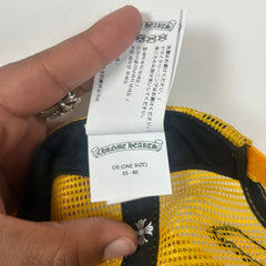 Chrome Hearts Yellow Eye Chart Trucker Hat