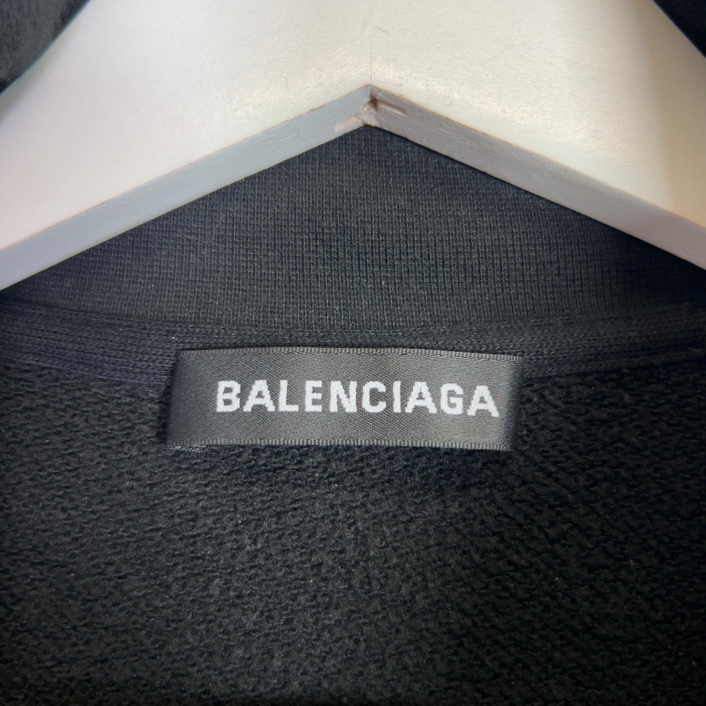 Balenciaga BB Logo Zip-Up Track Jacket