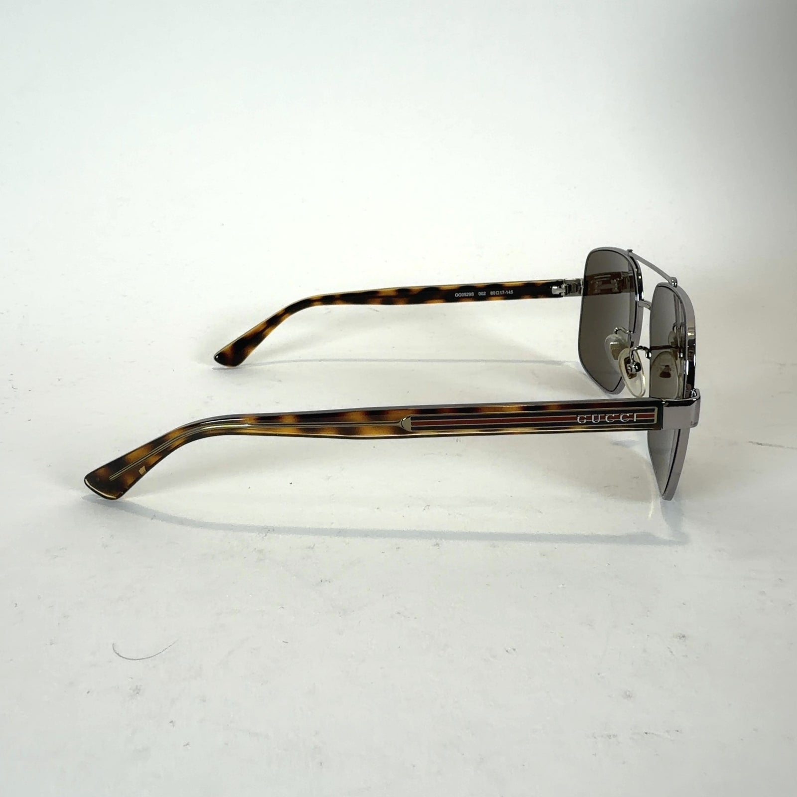 Gucci Rectangle Aviator Sunglasses