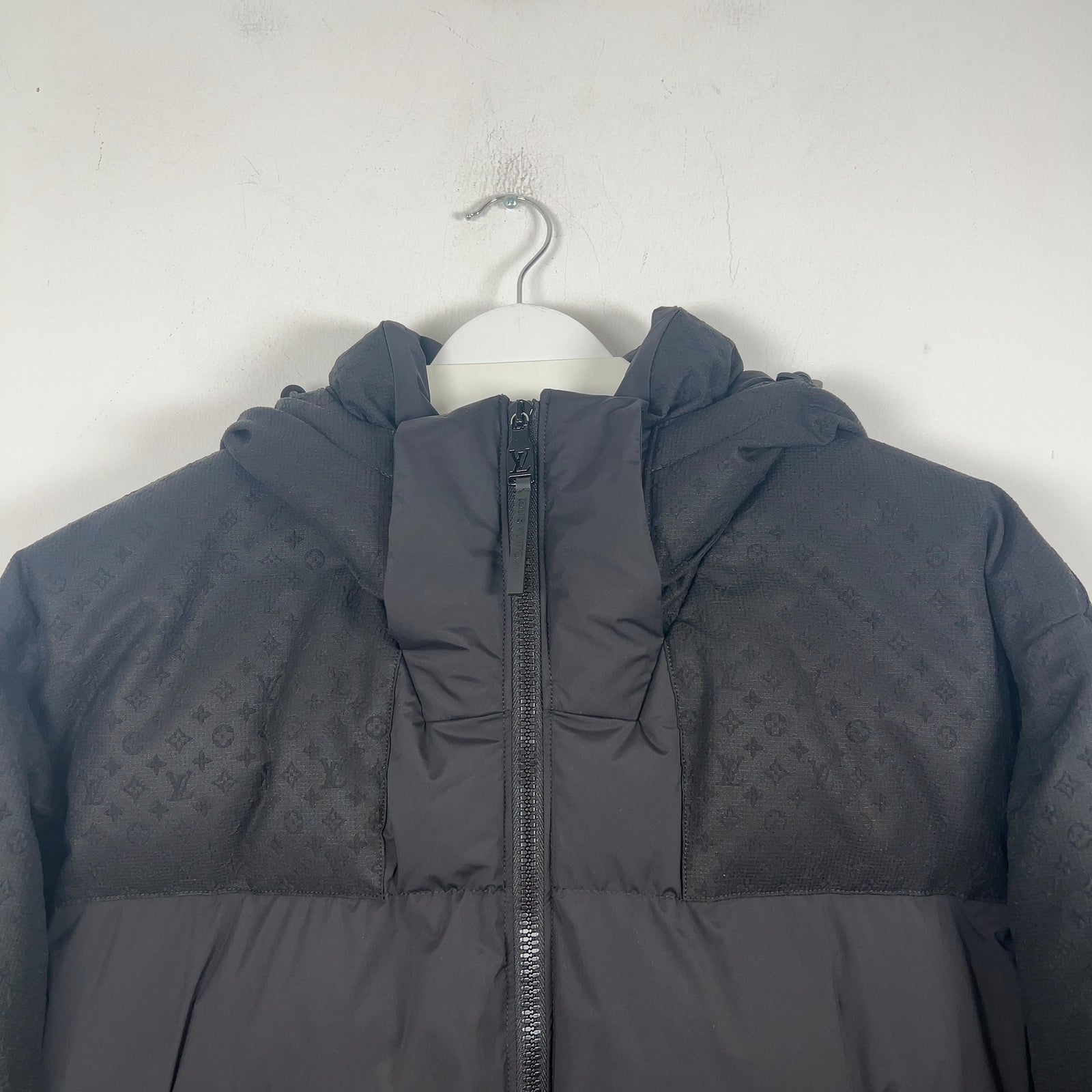 Louis Vuitton Monogram Nylon Puffer Jacket