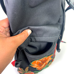 Gucci L'Aveugle Par Amour Techno Canvas Embroidered Backpack