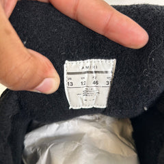 Amiri White/Black MA-1 Sneaker Size 46