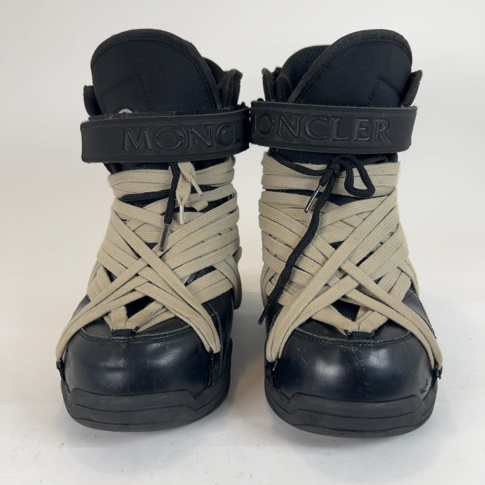 Rick Owens x Moncler Megalaced Amber Boots