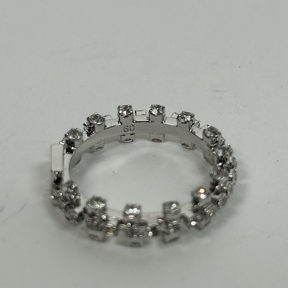 Givenchy 4G Crystal Ring Size 9
