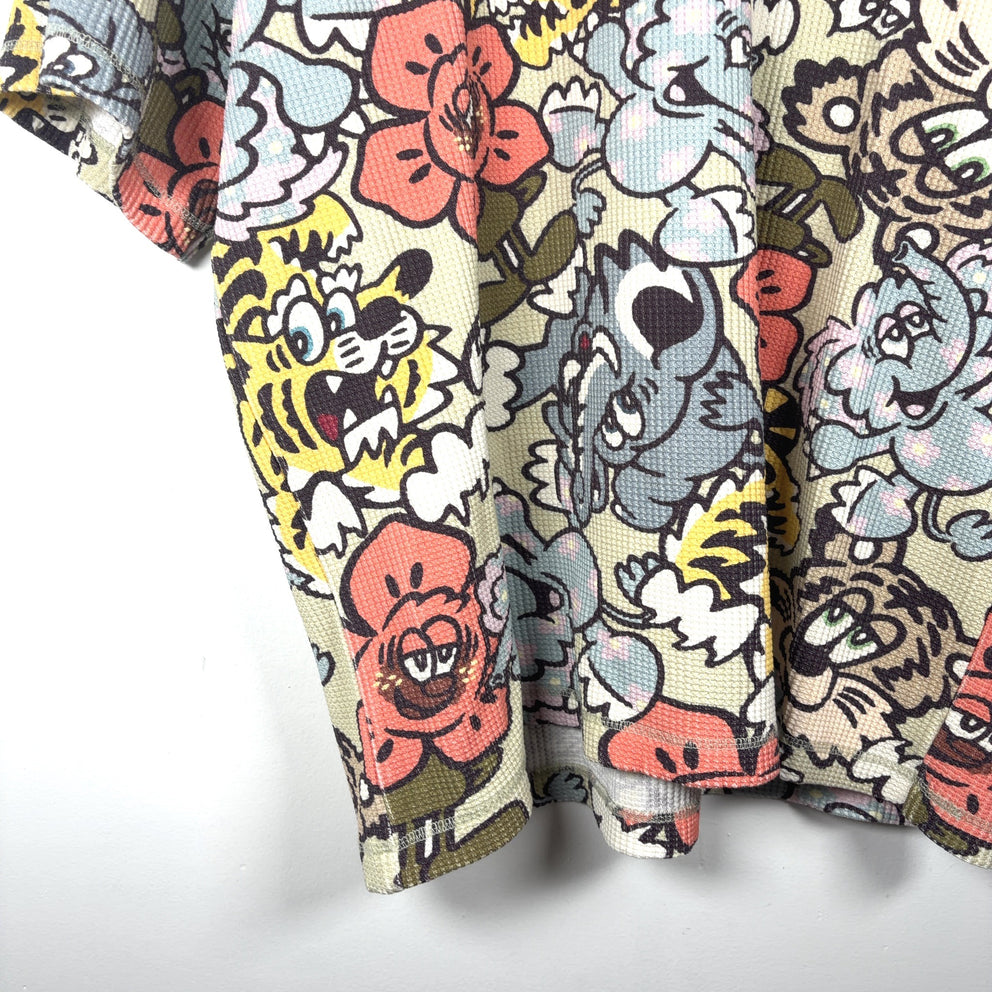 Kenzo Waffle Allover Graphic T-Shirt