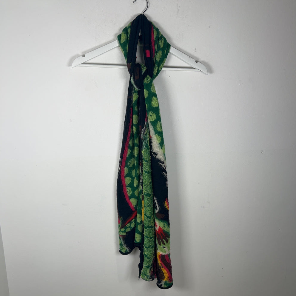 Kapital Fulling Wool Dragon Scarf