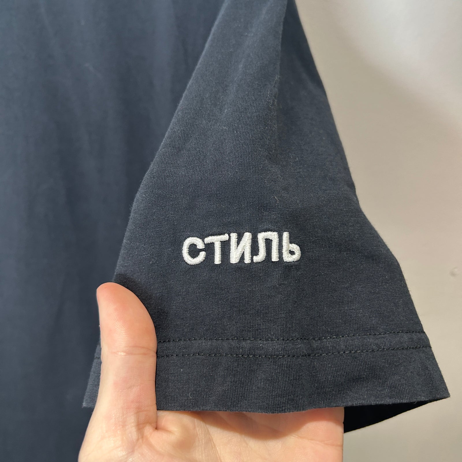 Heron Preston Geese Logo T-Shirt Size M