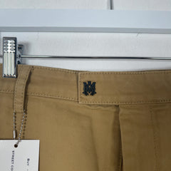Amiri Khaki Logo Chino Shorts