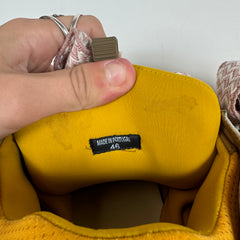 Lanvin Yellow Curb Sneakers Size 46