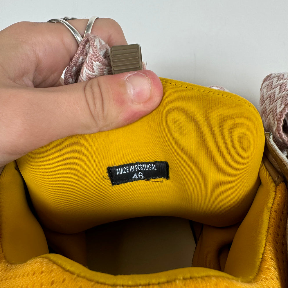 Lanvin Yellow Curb Sneakers Size 46