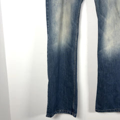 Dolce & Gabbana Faded Out Wash Patched Jeans