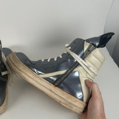 Rick Owens Metallic Geobasket Size 45