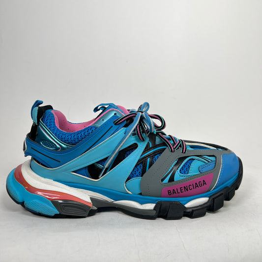 Balenciaga Blue/Pink Track Sneaker Size 40