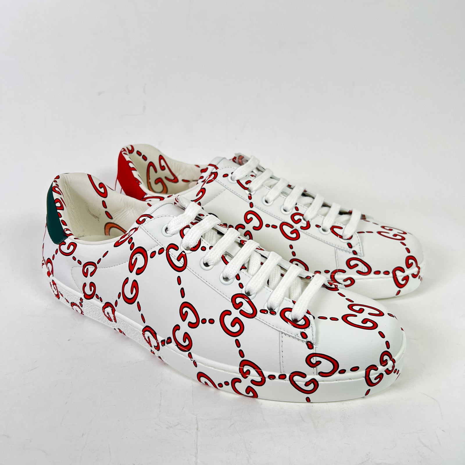 Gucci GG Ghost Ace Low-Top Sneakers