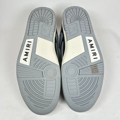 Amiri Black/Grey Skel Low Top Sneaker Size 46
