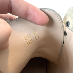 R13 Suede Combat Boots