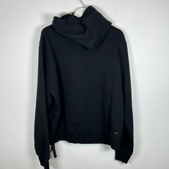 Amiri Black Core Camo Logo Hoodie Size XL