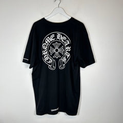 Chrome Hearts Black Horseshoe T-Shirt Size XXL