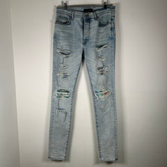 Amiri Tye Dye Patch MX1 Jeans Size 33