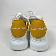 Alexander McQueen White/Yellow Sneaker Size 37