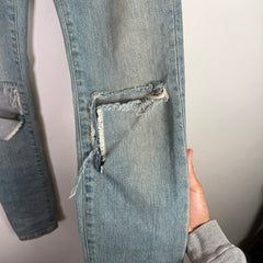 Saint Laurent SS15 D03 Mudwash Distressed Denim Jeans