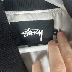 Stussy Flannel Zip Up Jacket Size M