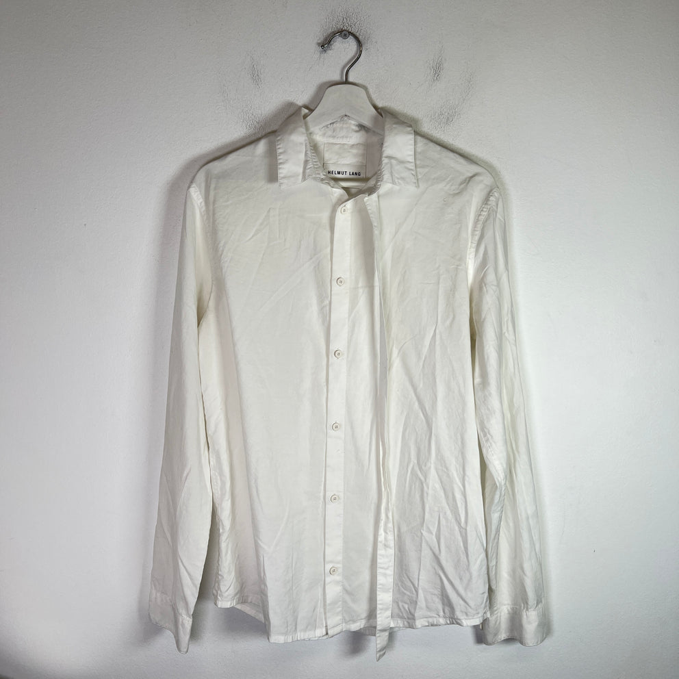 Helmut Lang White Button-Up Shirt Size S