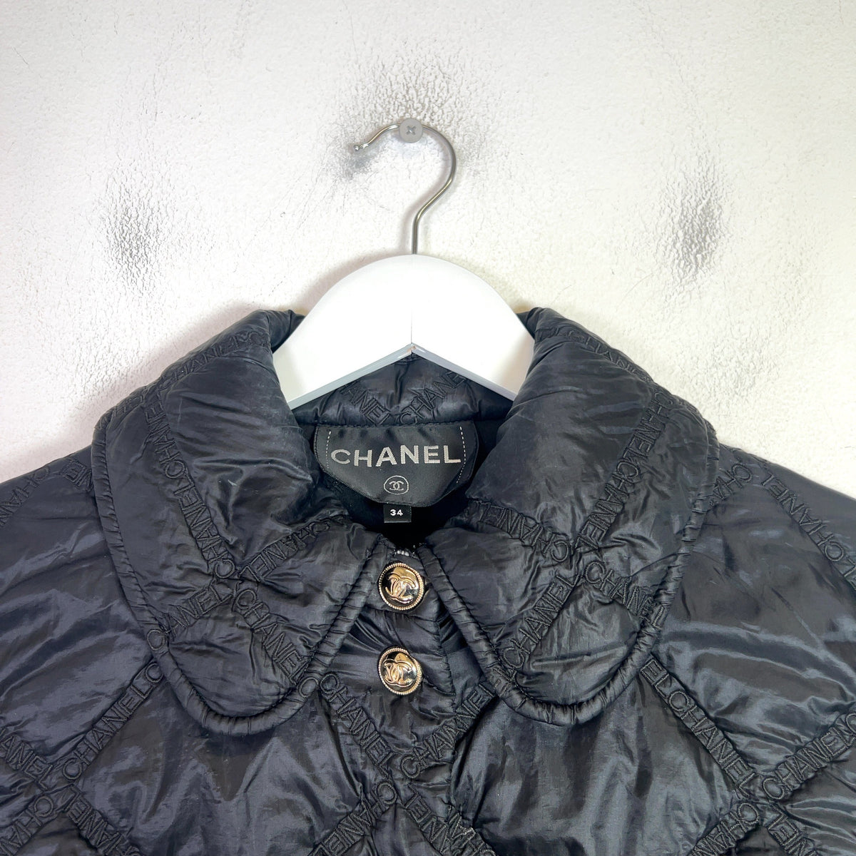 Chanel 2020 Quilted Down Puffer Jacket