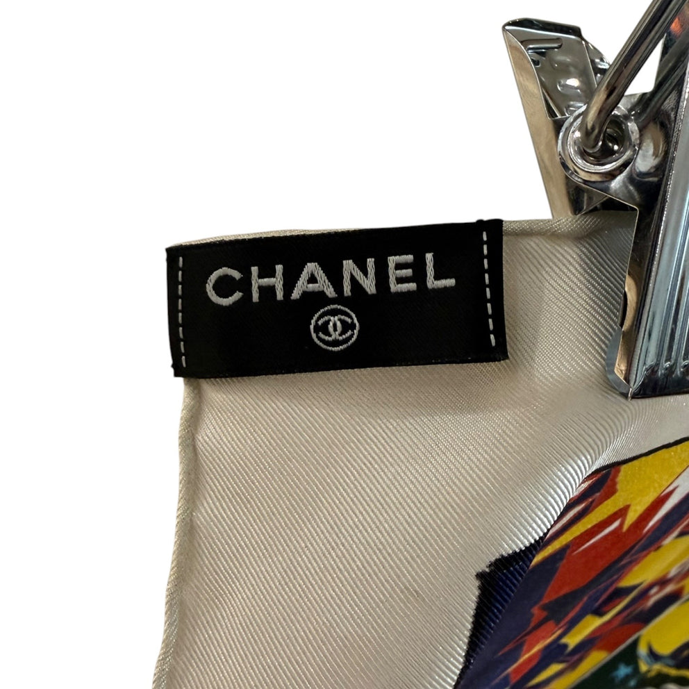 Chanel 2026 'Metiers D'Art' Pop Art Square Scarf