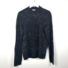 Saint Laurent FW16 'Music Note' Knit Sweater