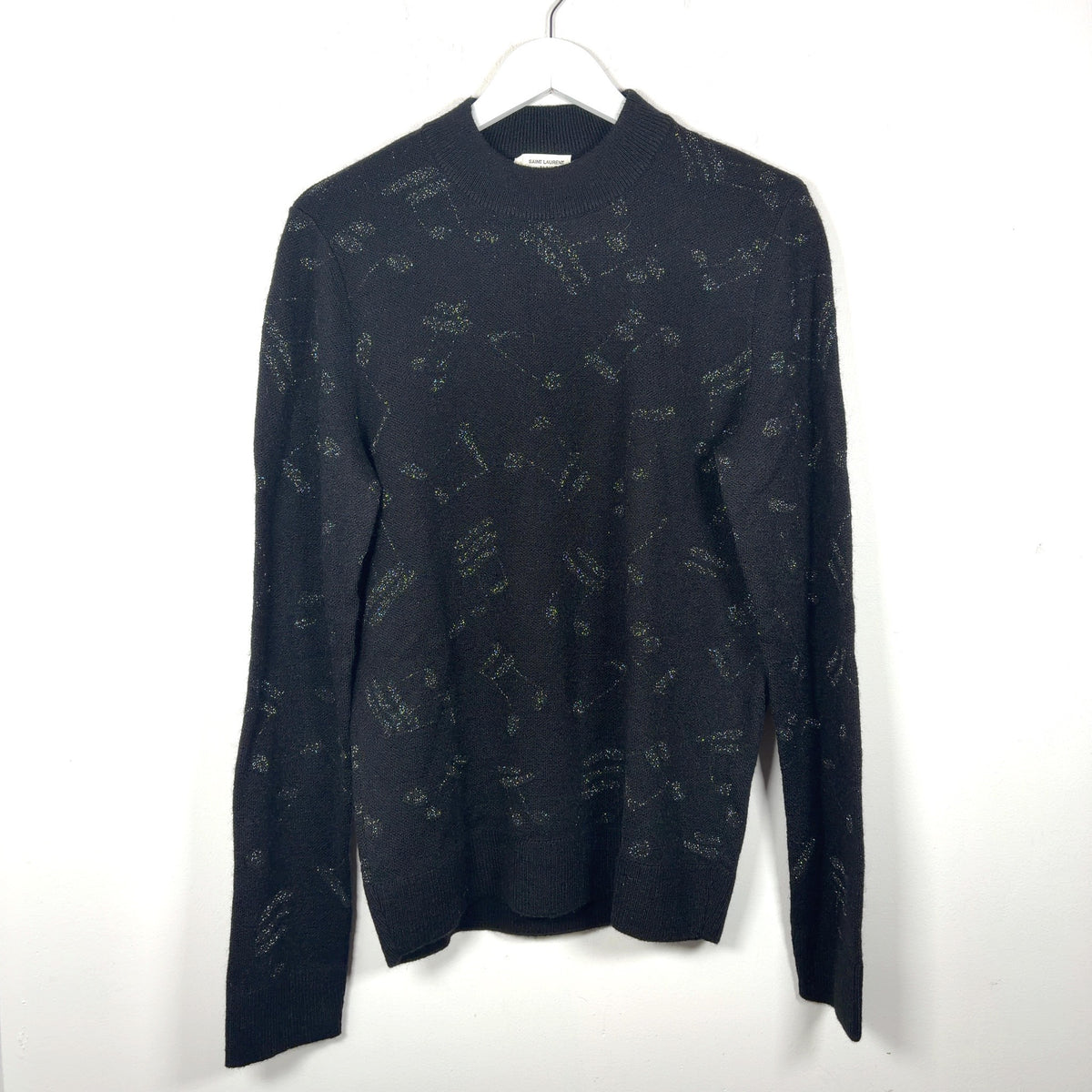 Saint Laurent FW16 'Music Note' Knit Sweater