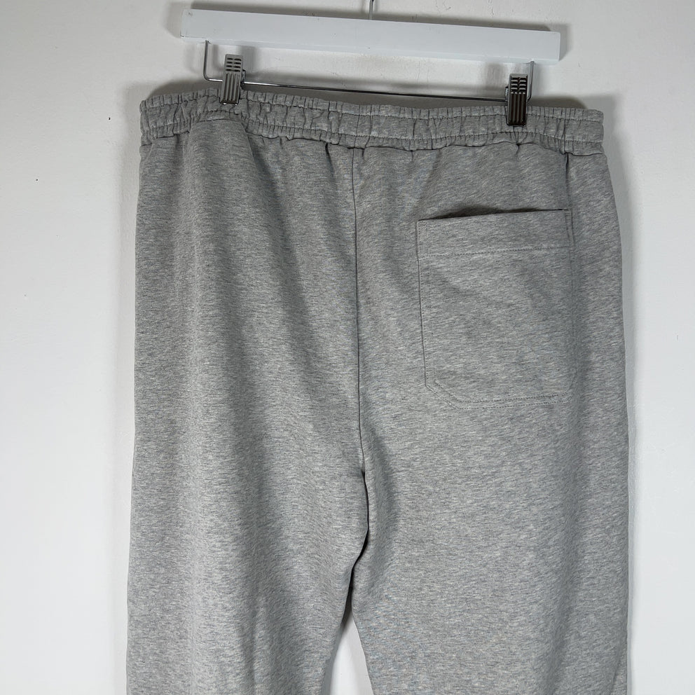 Helmut Lang Spell-Out Logo Grey Sweatpants