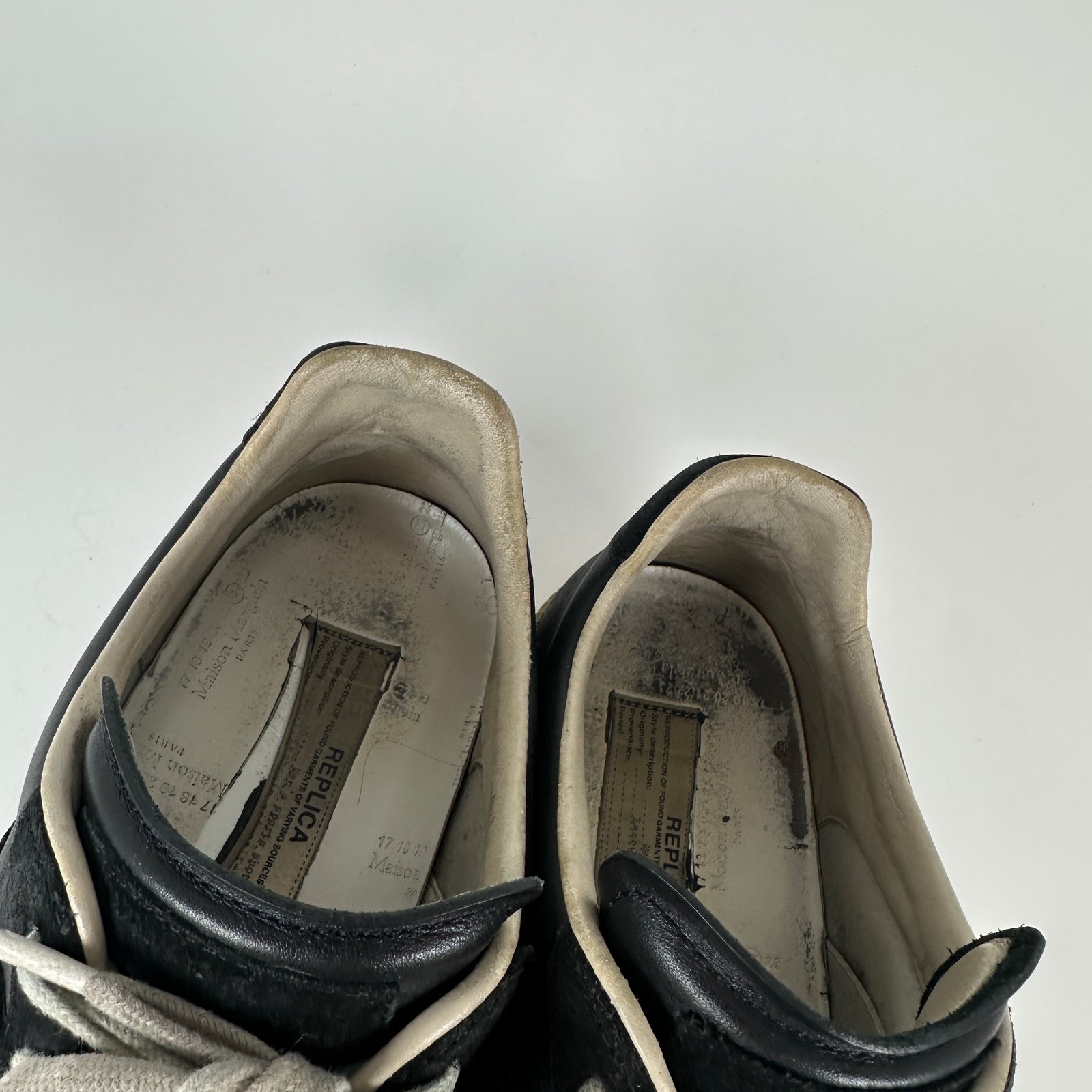 Maison Margiela Black/Gum Replica GAT Size 43