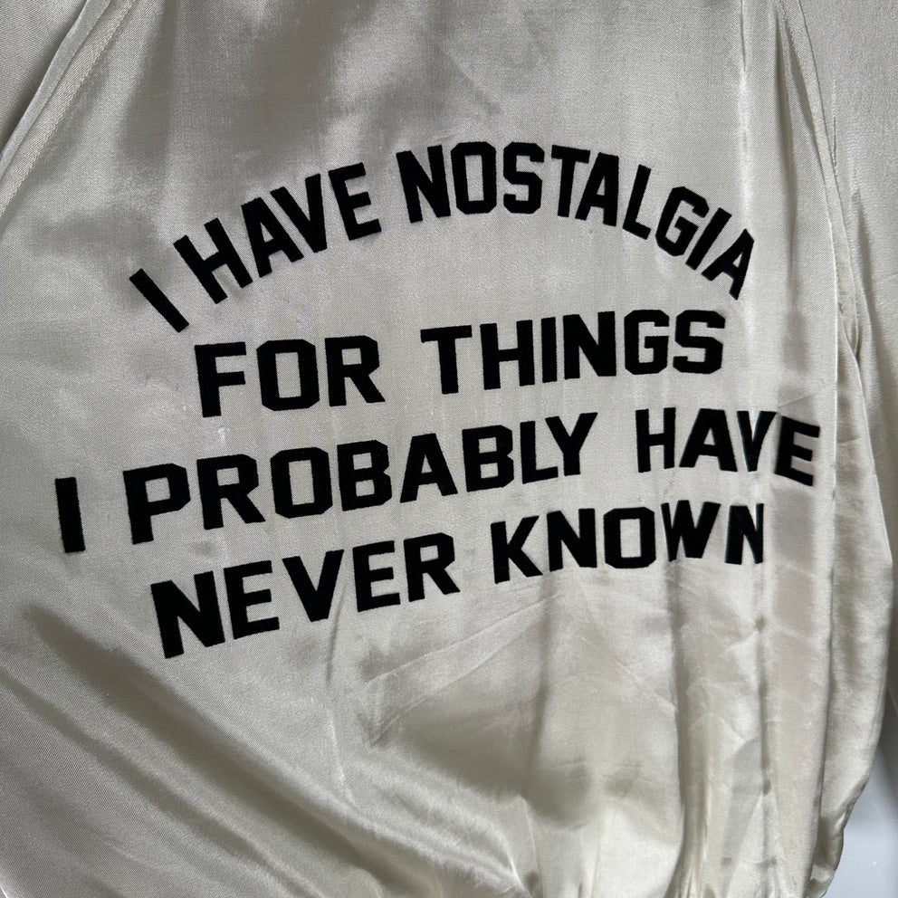 Celine SS20 'Nostalgia' Bomber Jacket Size L