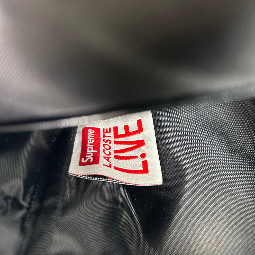 Supreme x Lacoste Leather Shoulder Bag