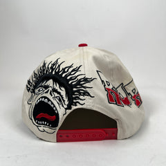 Hellstar White/Red Records Snapback
