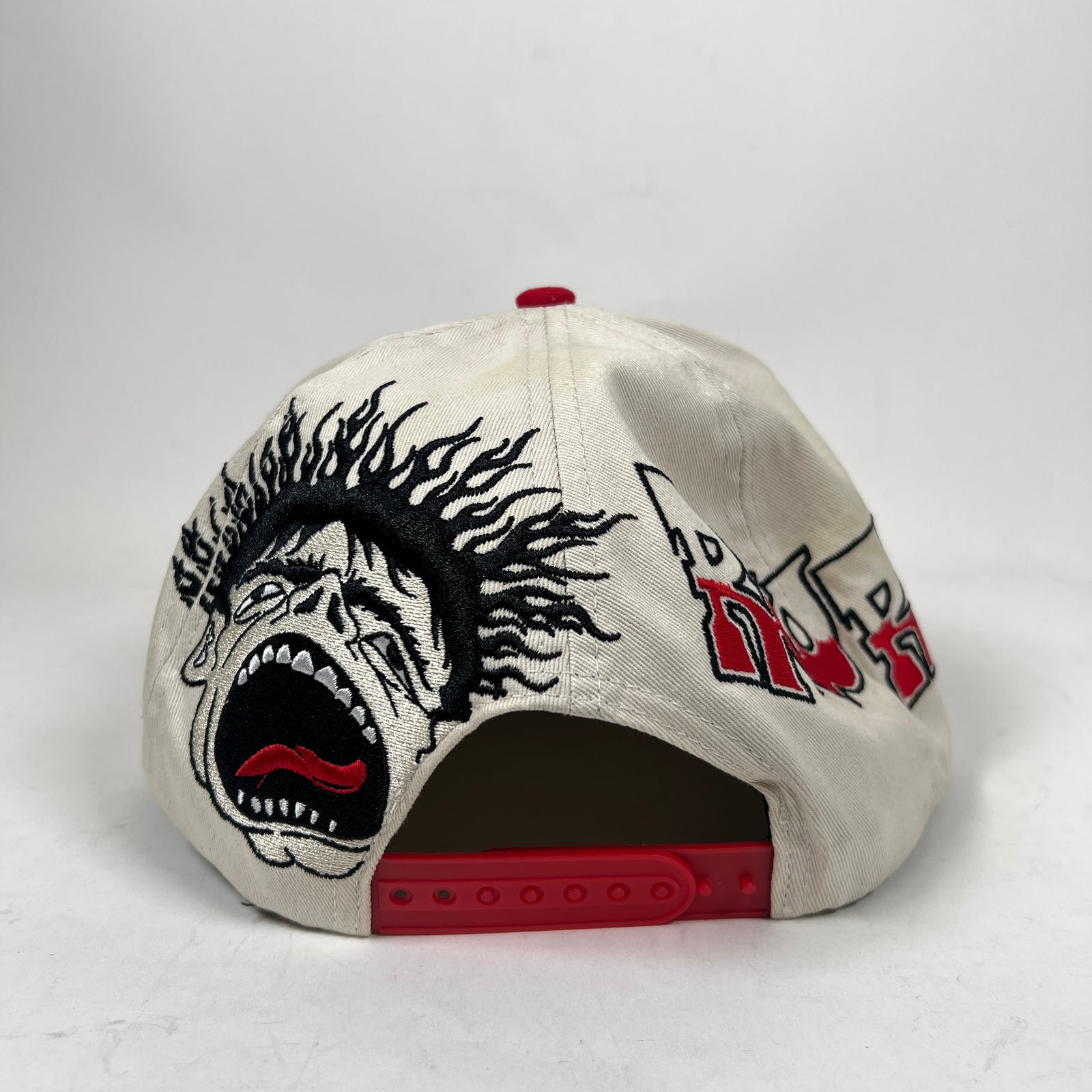 Hellstar White/Red Records Snapback