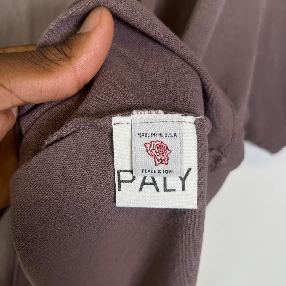 Paly Hollywood Brown Core Logo T-Shirt
