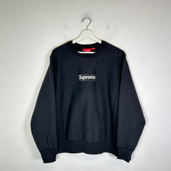 Supreme Black Box Logo Crewneck