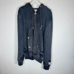 Gallery Dept x Lanvin Black Zip-Up Hoodie Size XL