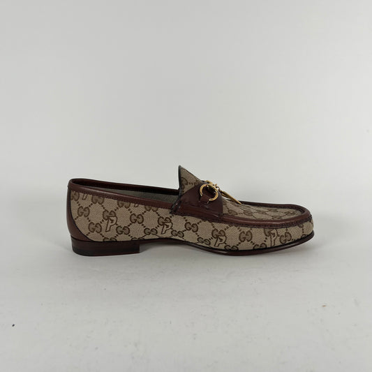 Gucci x Palace GG-P Canvas Horsebit Loafer Size 9