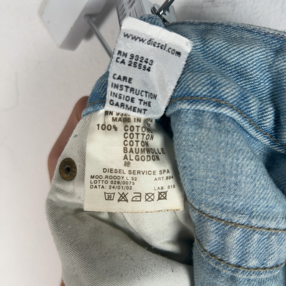 Diesel Straight Bootcut Denim Jeans
