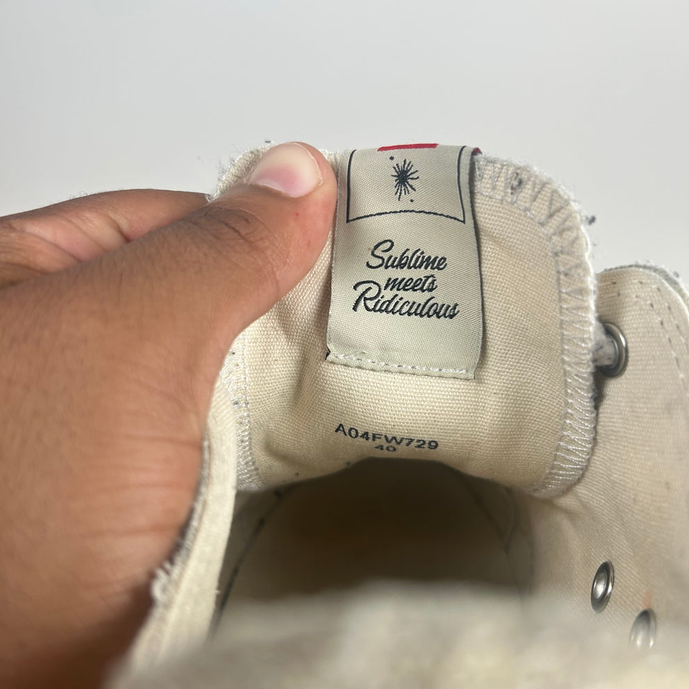 MMY Cream Peterson Sneaker Size 40