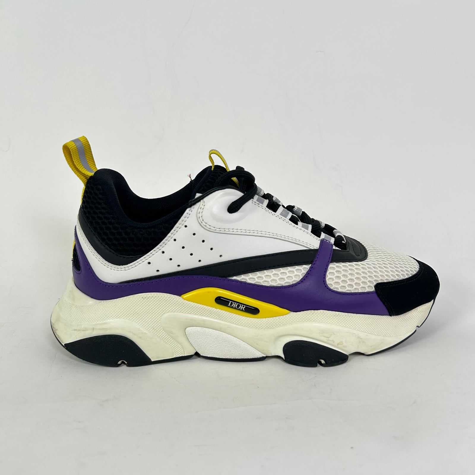 Dior B22 Purple/Yellow Sneaker Size 40