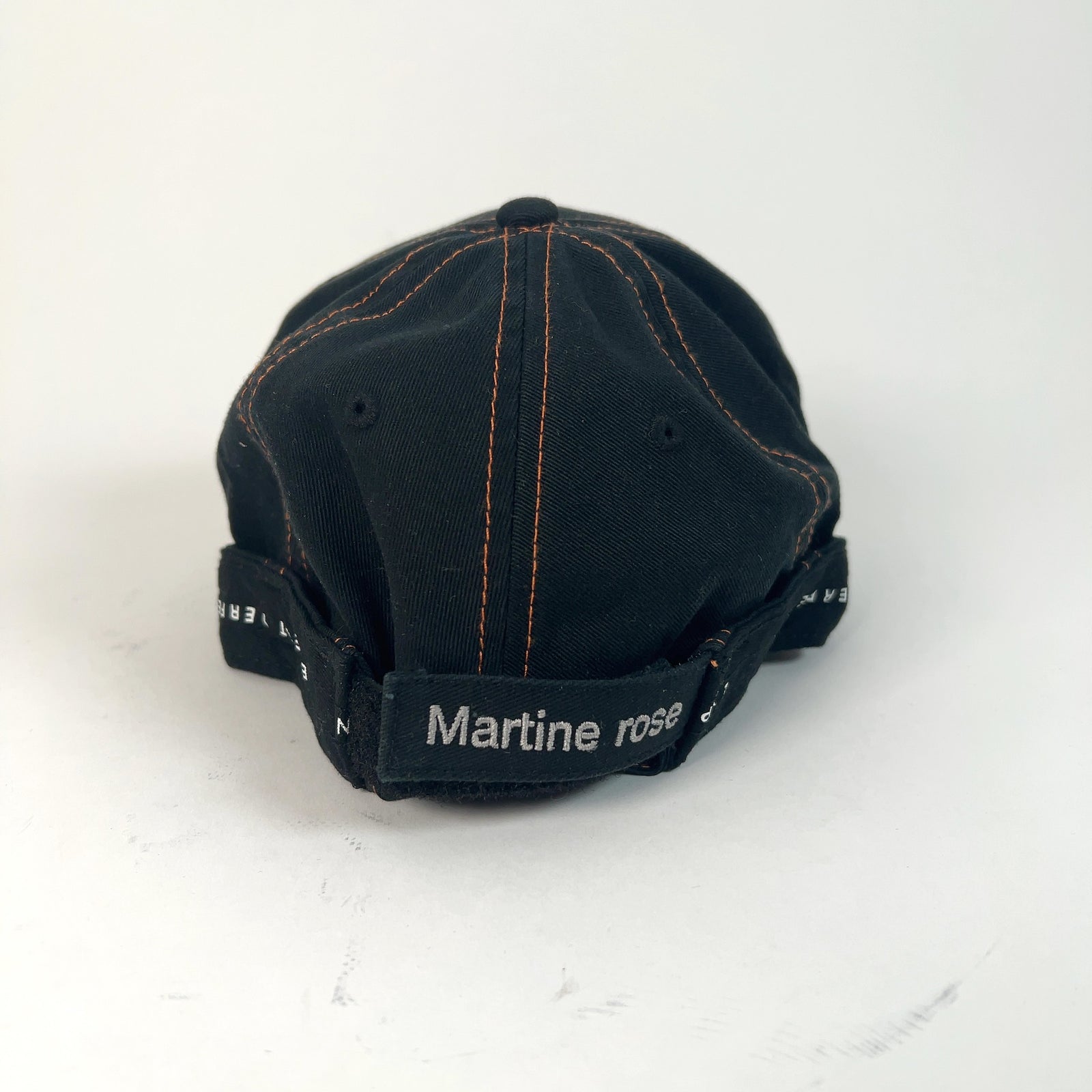 Martine Rose 'Local Hero' Roll Back Graphic Hat